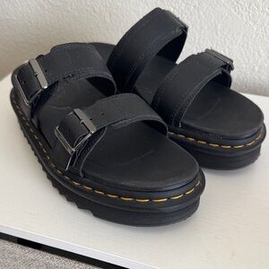Dr Martens Black Womens sandals